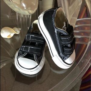 Infant Converse Strap Sneakers